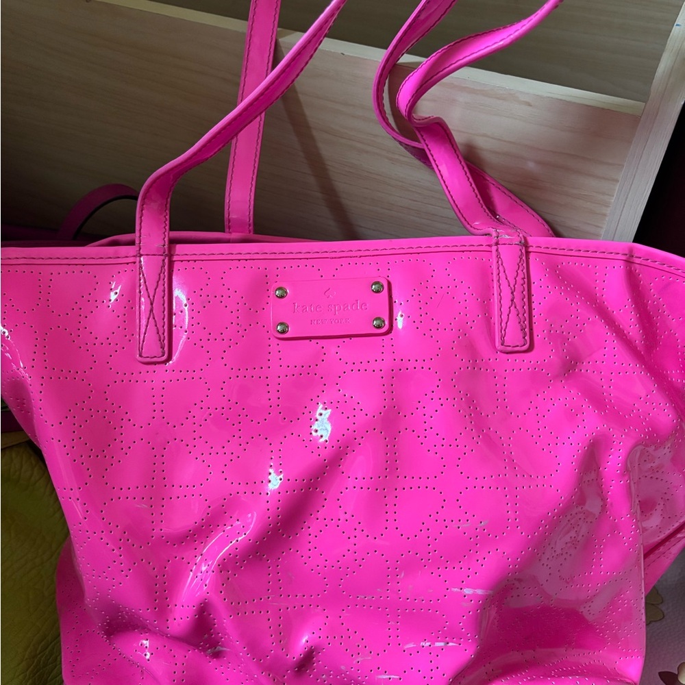 Kate Spade Pink Tote Bag